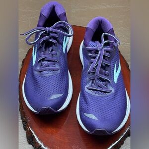 Brooks Adrenaline GTS XX 20 Purple Unity Running Shoes Size 10